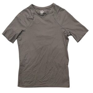 TOMMIE COPPER L brown compression short sleeve shirt
